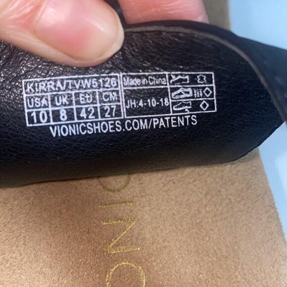 Vionic black Kirra sandal - Picture 9 of 10